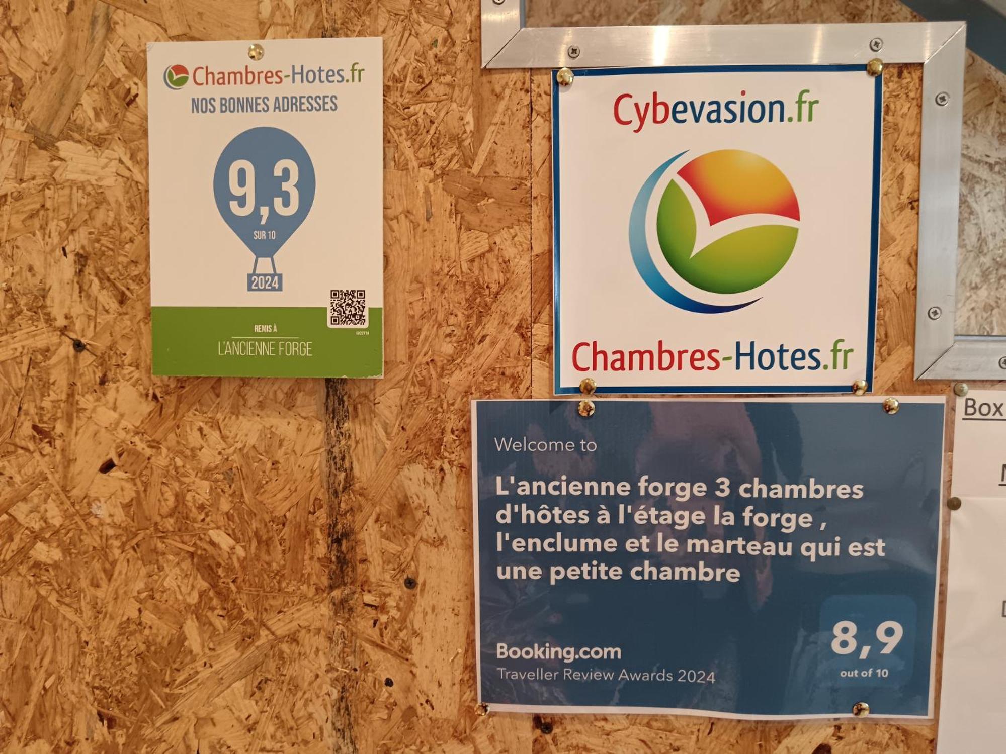 L'Ancienne Forge 3 Chambres D'Hotes A L'Etage La Forge , L'Enclume Et Le Marteau Louvetot Eksteriør billede
